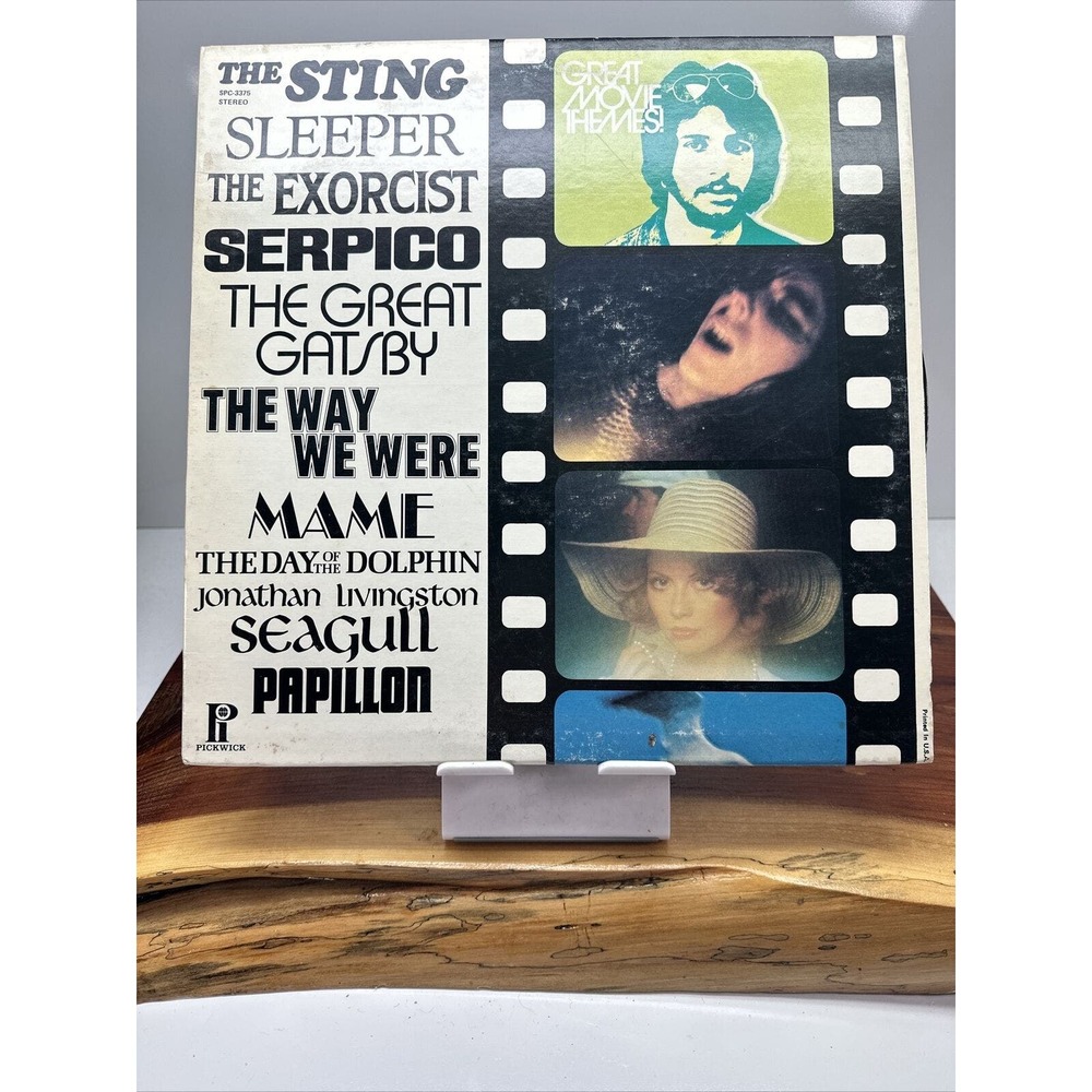 Great Movie Themes LP 1974 Record Exorcist and more , SPC-3375